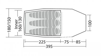 Tent Voyager 3 Exp Robens