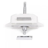 Toiletdeursluiting Pushlock Wit Incl Slo