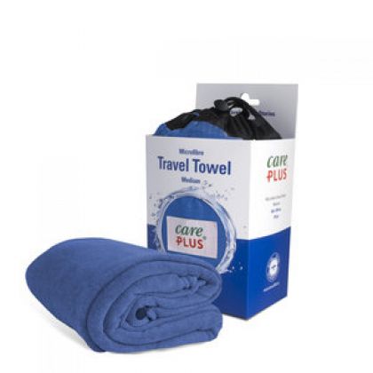 Care Plus Travel Towel 60x120 Microfibre Navy Blue