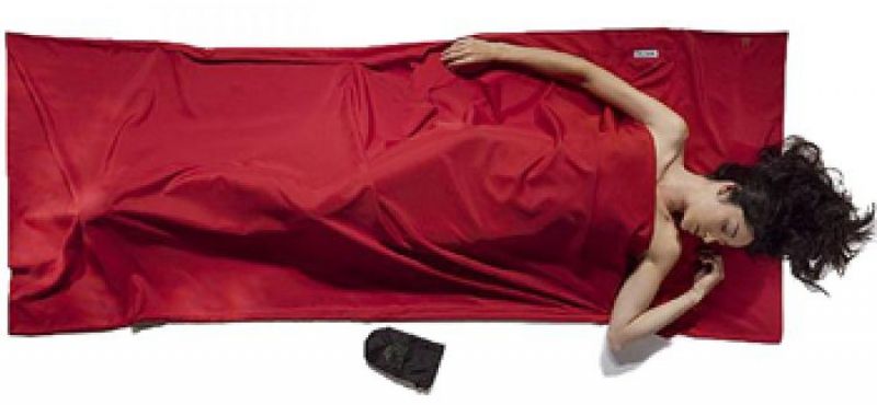 Travelsheet Microfiber Cranberry Cocoon