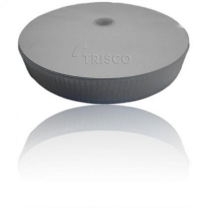 Trisco Velcro 20mm Blanc Pin Autocol.