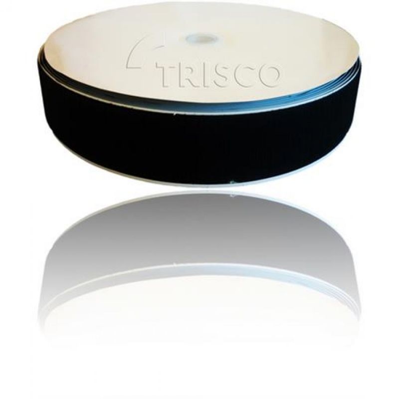 Velcro 20mm Zwart Pin Zelfkl.