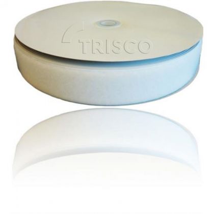 Velcro 25mm Wit Velours Zelfkl.