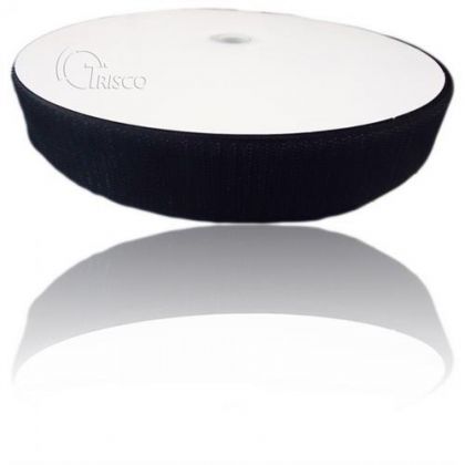 Velcro 25mm Zwart Velours Zelfkl.