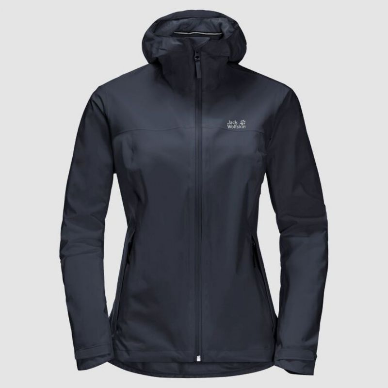 Jack Wolfskin Vest Jwp Shell Xxl Women Night Blue