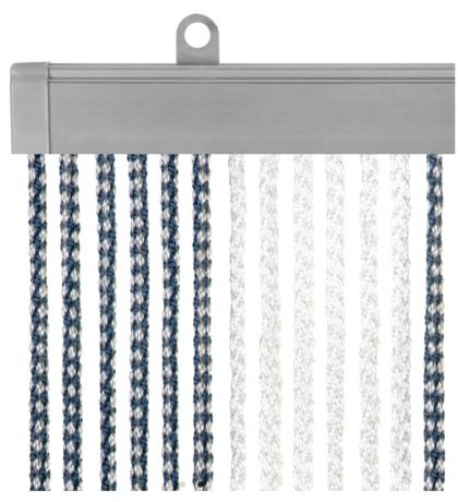 Vliegengordijn Korda Blauw/wit 60x190cm