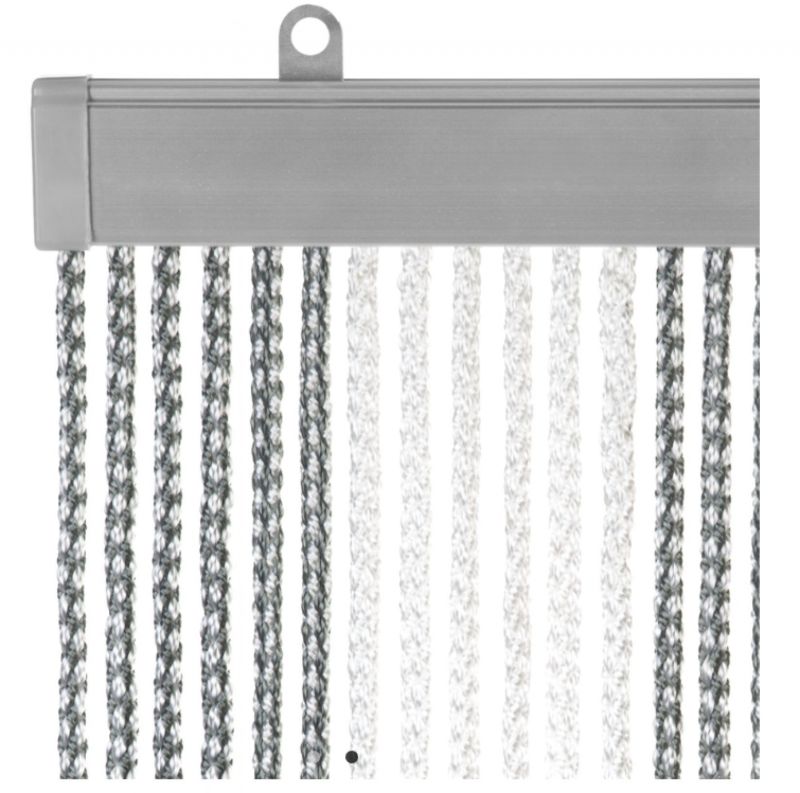 Vliegengordijn Korda Wit/grijs 60x190cm