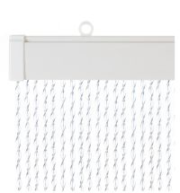 Chenille Sara Bleu 60x190cm