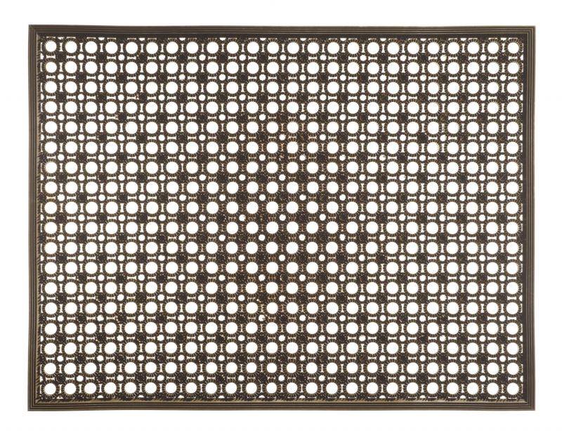 Deurmat Bruin Outdoor 600gr 48/62