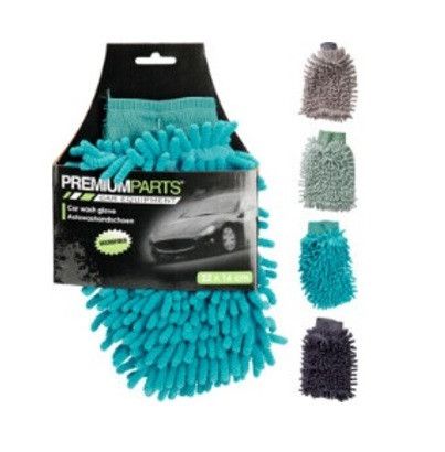 Washandschoen Microvezel Ass.