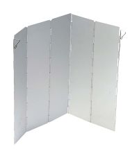 Windscherm Alu 5 Delig 50x36cm