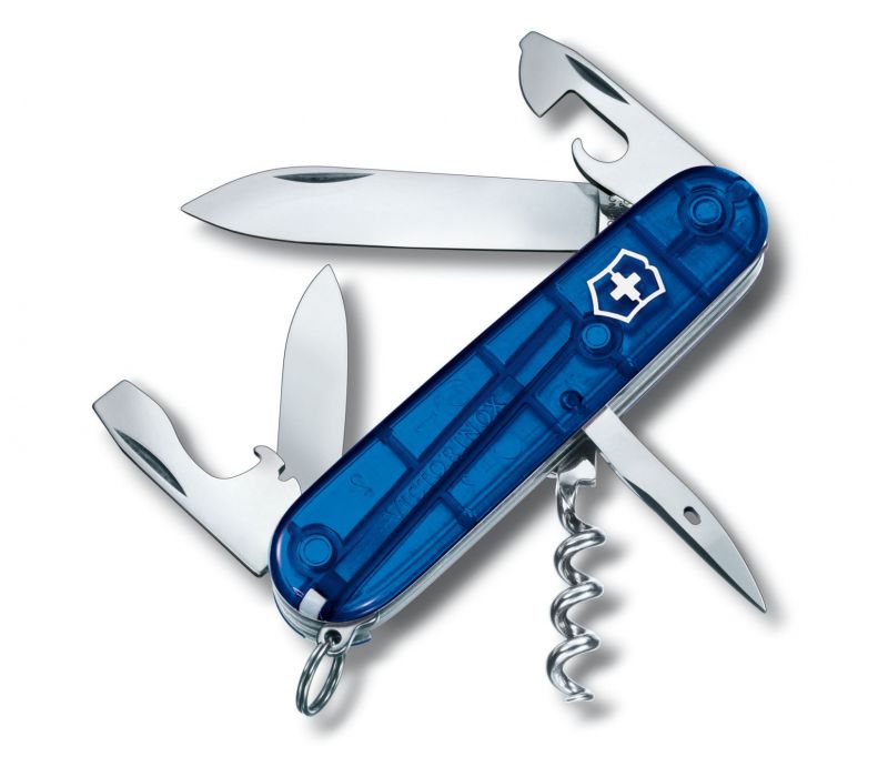 Zakmes Spartan Blauw Transp. Victorinox