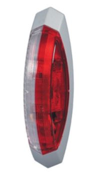 Feu Lateral Blanc/rouge A/ampoule Gauche