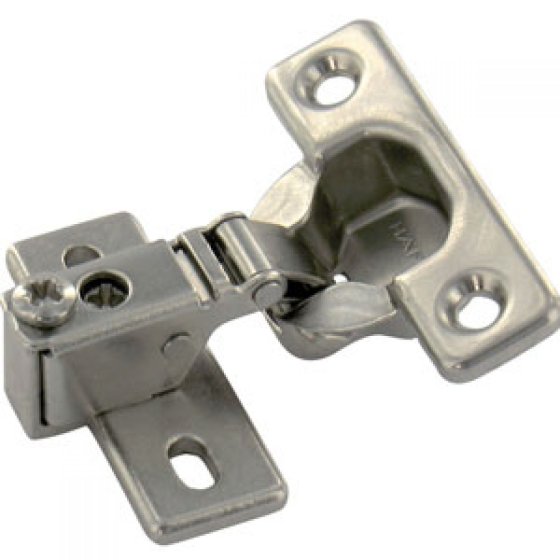Trigano regelbaar scharnier 50 x 50 mm staal nikkel