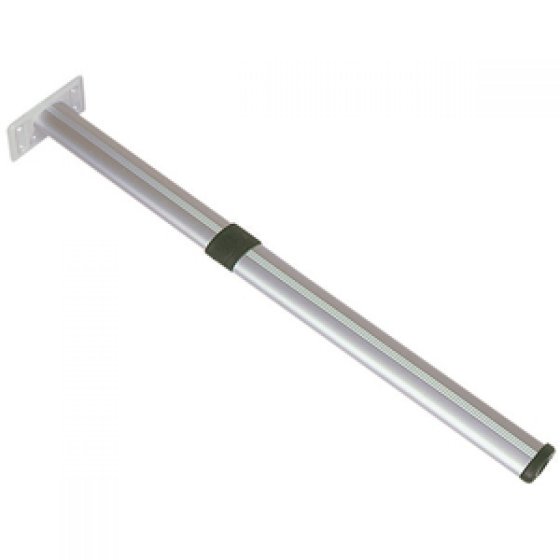 Pied de table rabattable Trigano en aluminium 715/315 mm