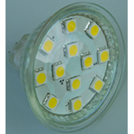 Trigano MR16 LED-Lampe 12 LED 100 Lumen warmweiß
