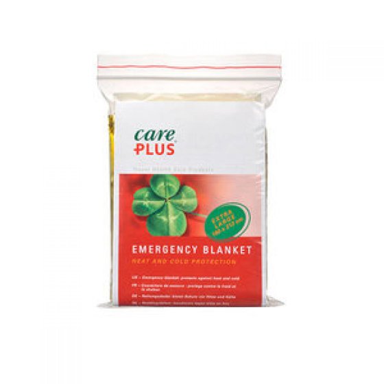 Care Plus emergency deken goud/zilver 160 x 210 cm