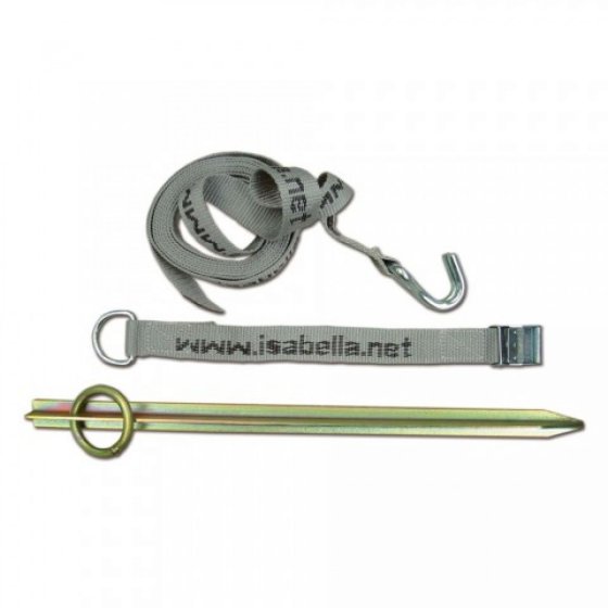 Isabella storm strap set with 40 cm peg