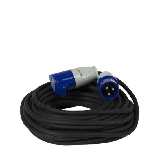 Gimeg rallonge CEE 10 m 3x1,5 mm² néoprène