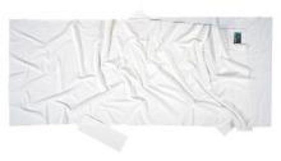 COCOON TravelSheet Baumwoll-Inlett weiß 220 x 90 cm