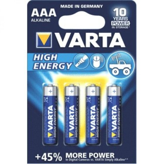VARTA Longlife Power AAA Batterien 4 Stück