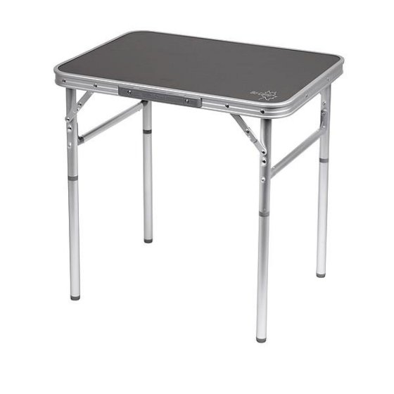 Bo-Camp Campingtisch aus Aluminium 60 x 45 cm mit abnehmbaren Beinen