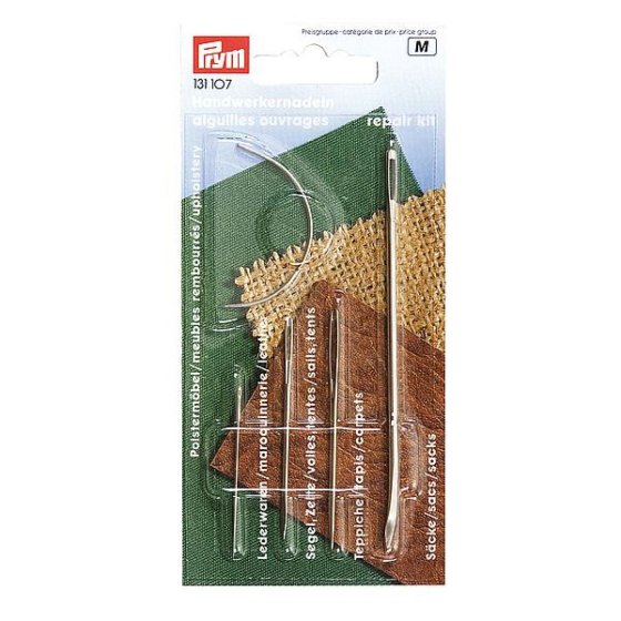 Prym set of 5 hand sewing needles for repairs