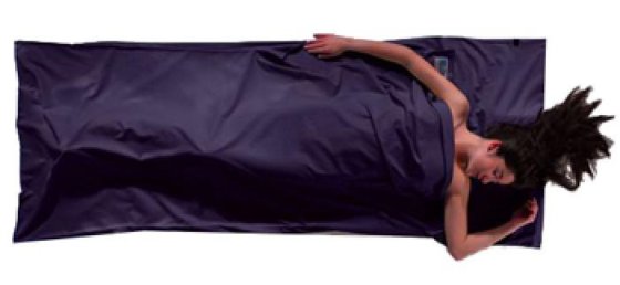 COCOON TravelSheet Cotton Flannel Hüttenschlafsack Twilight