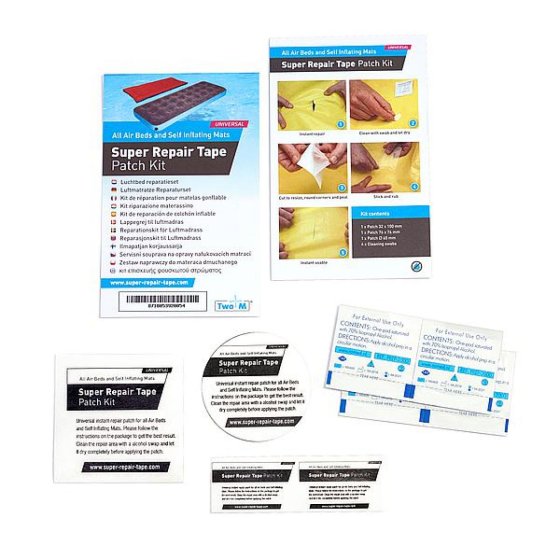 Vanassende Super Repair Tape Patch Kit repair set transparent