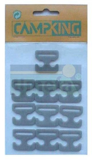 UMEFA plastic slotted anchor hooks 25 x 26 mm 6 pieces