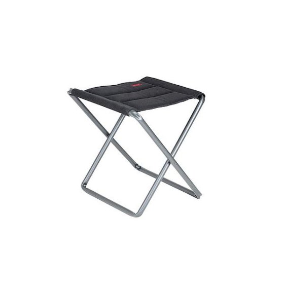 Crespo AP-302 Air-Deluxe camping stool and footrest black