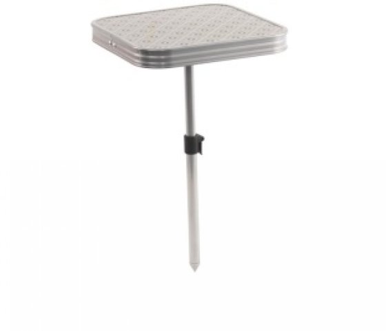 Outwell Ponoka aluminium side table adjustable 30 x 30 cm
