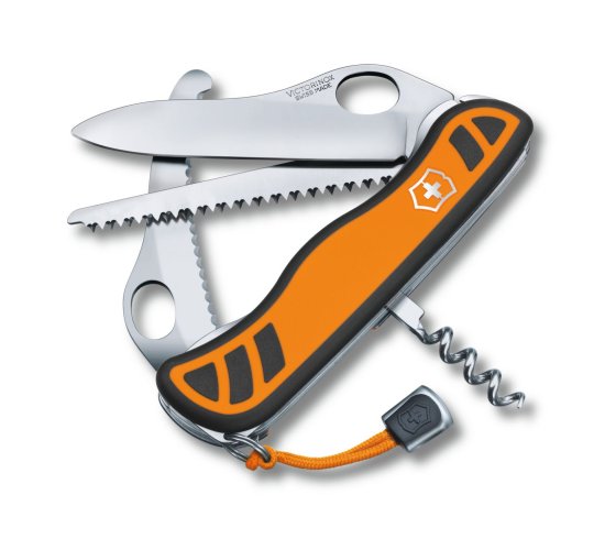 Victorinox Hunter XT Grip zakmes oranje/zwart 111 mm
