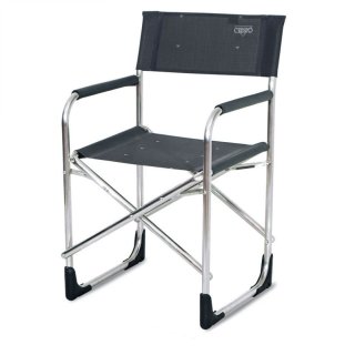 Crespo AL-214 vouwstoel donkergrijs aluminium