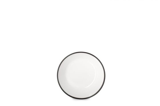 Bol Mepal Flow 144 mm noir en mélamine