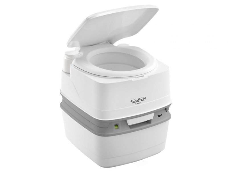 Thetford Porta Potti Qube 365 tragbare Campingtoilette weiß