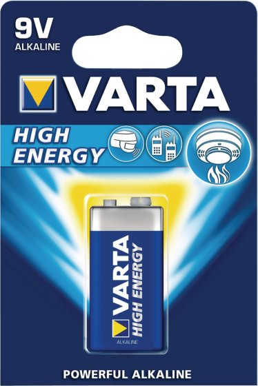 VARTA Longlife Power 9V Alkaline-Blockbatterie