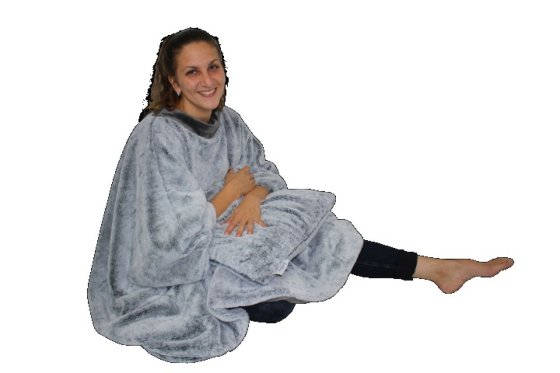 Human Comfort Cuddle Cape Knijn cuddle cape grey