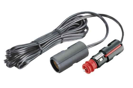 HABA 12V adapterkabel 4 m universele stekker naar grote contrastekker