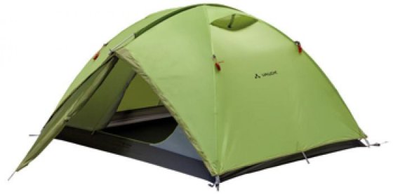 TENT CAMPO 3P CHUTE GREEN VAUDE