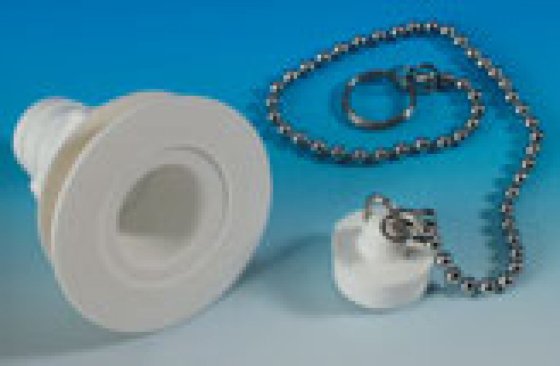 Reich gerader abflussstopfen 19 mm für waschbecken