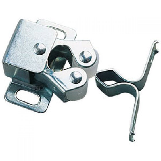 Trigano vernickelter Stahlriegel 32 x 18 mm