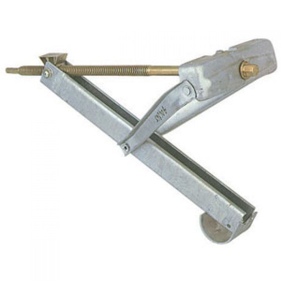 Béquille escamotable encastrable Trigano 470 mm pour caravane et remorque