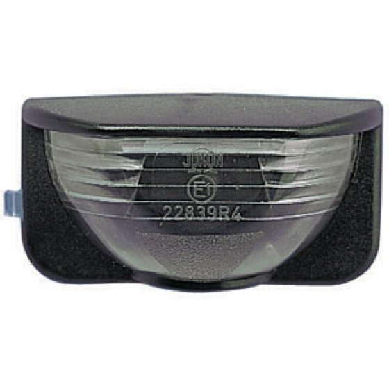 Trigano black license plate light 70 x 35 x 30 mm