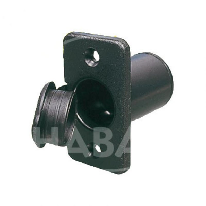HABA 12V built-in socket black