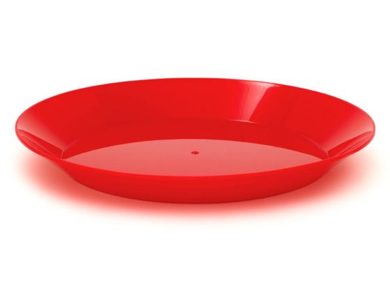 GSI Cascadian Plate Campingteller rot 24 cm