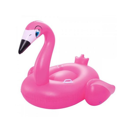 Bestway Supersized Flamingo Rider opblaasbare poolfloat roze