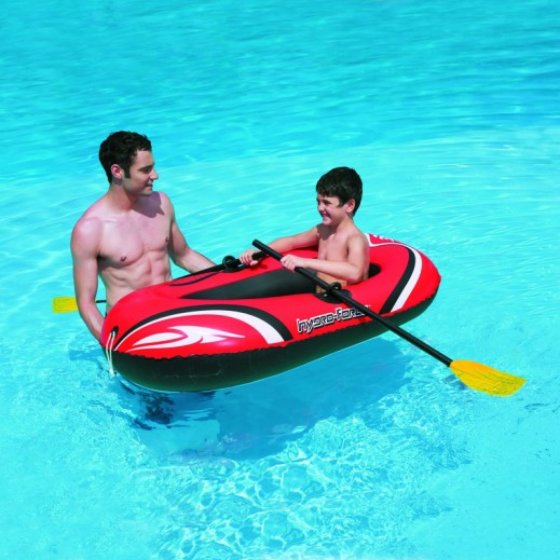 BEEUSAERT Hydro-Force opblaasbare raftset 155 x 93 cm