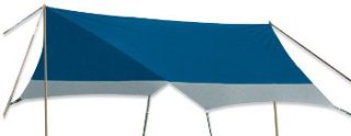 Vanassende hexagonal shade sail Tarp Populair 440 x 400 x 240 cm