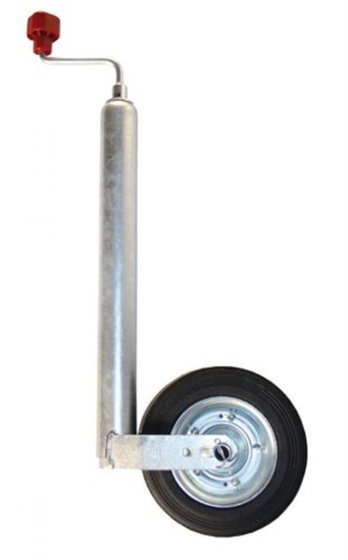 Roue jockey AL-KO 200x50 en caoutchouc plein Ø48 mm
